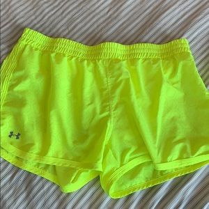 Under armour running shorts